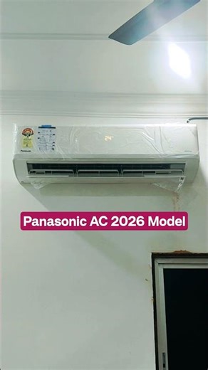Panasonic AC 2026 Model Installation | Best AC of 2026! #airconditioner #buyac #shorts