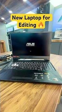 New Laptop for Editing 🔥😍 #asus #laptop #editing #photography #shorts
