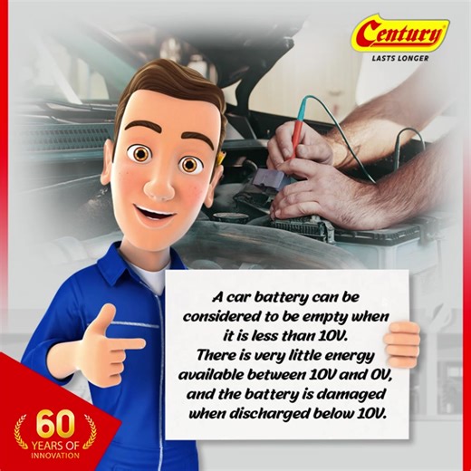 12 reactions | At what voltage a car battery is fully discharged ?...