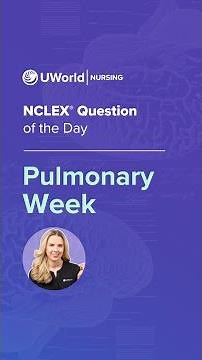 QOTD Pulmonary Week