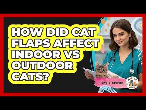 How Did Cat Flaps Affect Indoor Vs Outdoor Cats? - Happy Cat Handbook