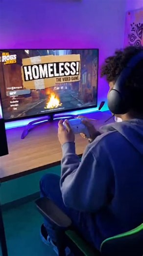 New from Real Rigs Series it's 'Homeless!' the video game. Imagine not having any responsibilities. You can do whatever you want. Acquire a shopping cart. Acquire a sign. Acquire a dog and get more tokens! Camp out every day! | Coy Cooter