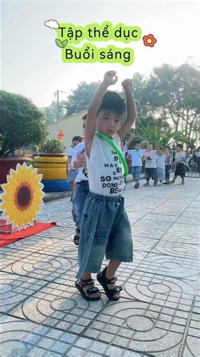 Bé mầm non tập thể dục buổi sáng _Nhạc thiếu nhi