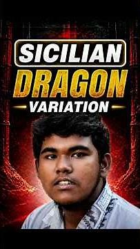 sicilian Dragon variation 🔥|| Dangerous chess opening Explained #shorts