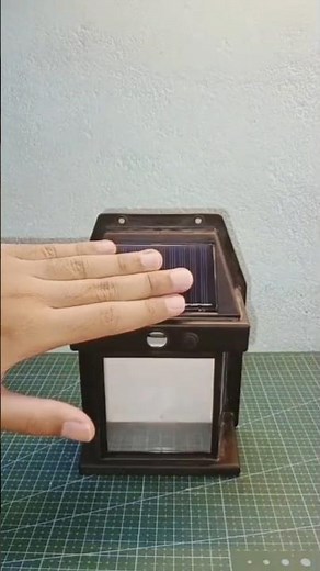 Solar Powered Wall Light ☀️💡 | Outdoor LED Light Demo