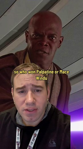Mace Windu vs Palpatine - Epic Lightsaber Duel in Star Wars Universe