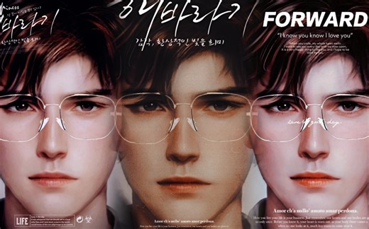 【光与夜之恋‖陆沉】artbreeder模型自修3d版本陆沉