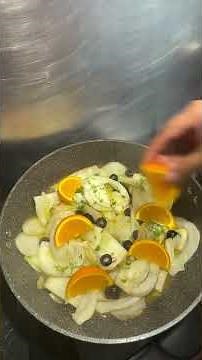 Finocchi agli Agrumi con Olive Nere in Padella – Ricetta Facile e Profumata