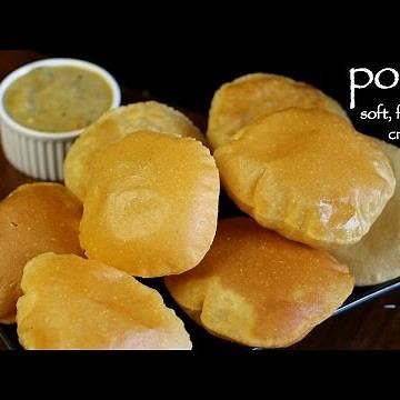 poori recipe | how to make puffy puri | how to make milk poori recipe