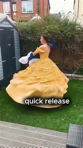 The Secret Behind Instant Costume Changes 🎭✨ #shorts