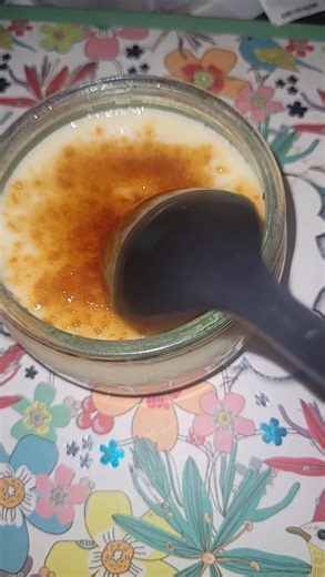 Living my best creme brulee life. I might eat two! Who's gonna stop me ! 😭😍 #cremebrulee #aldi | Tia Johnson