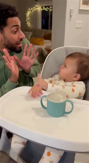 Baby Argues With Dad — And Wins 😂 #Shorts #Funny #Kids #viral