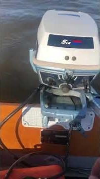 Evinrude 6hp outboard demo river test