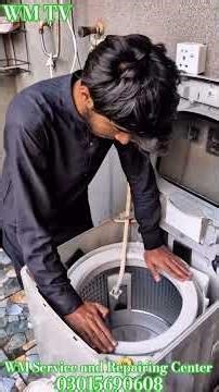 How to service and repair Top Loading fully automatic washing machine Haier HWM 85-1708 at home