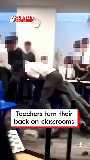 9.1K views · 52 reactions | Teachers are walking away from the classroom in record numbers. With students turning their playgrounds into battlefields, our educators are stuck in the firing line. TONIGHT on A Current Affair, is it too late to save our teachers? #9ACA | Watch LIVE 7pm | A Current Affair | Facebook