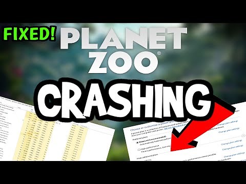 How To Fix Planet Zoo Crashing! (100% FIX)