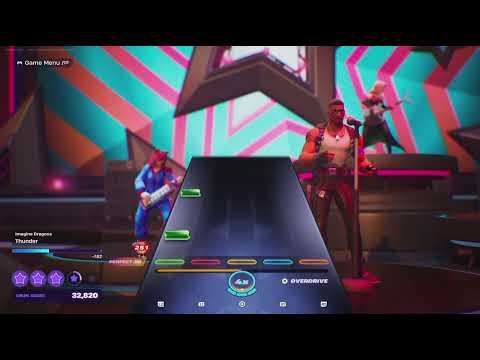 Thunder- Imagine Dragons on Fortnite Festival