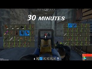 How we got 4 boxes of GUNS in 30 MINUTES - Rust Console