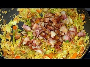 How To Make Fried Cabbage | The BEST Southern Fried Cabbage Recipe!
