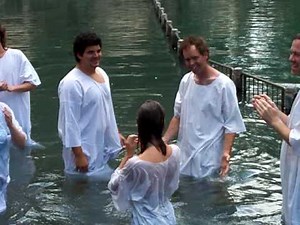 Baptism in the Jordan River