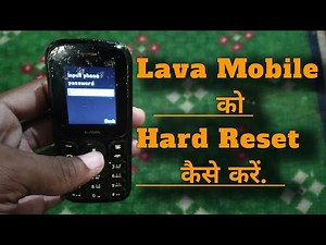 Lava Keypad Mobile Hard Reset Code 2021 || Lava A1 Factory Setting And Default Password |by Mr Sujit