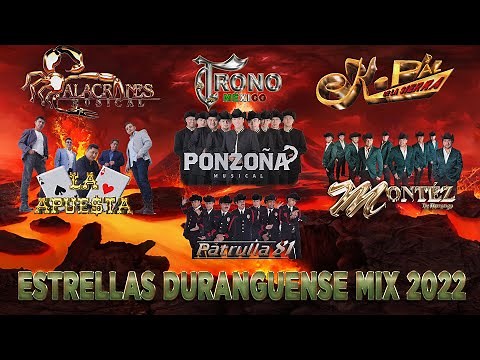 ESTRELLAS DURANGUENSE MIX 2022 - Exitos De La Musica Duranguense Mix | Mix Banda 2022