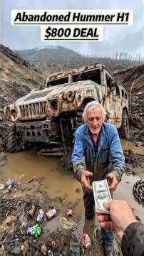 😱 I Bought This Abandoned Hummer H1 for $800... What Happened Next Is INSANE!