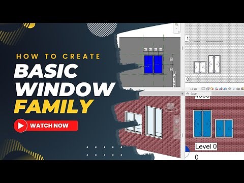 STEP-BY-STEP CREATE REVIT WINDOW FAMILY
