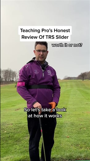 Here's why as a teaching professional, the TRS Slider gets my full endorsement. I see amateurs practicing all the time — but not actually improving their swing. The problem isn't effort. It's that without guidance, you can groove the wrong positions just as easily as the right ones. That's why tour pros use training aids like TRS. They force your swing into the correct position automatically — no guesswork, no second-guessing yourself mid-swing. If you want to lower your scores, pair a great coa