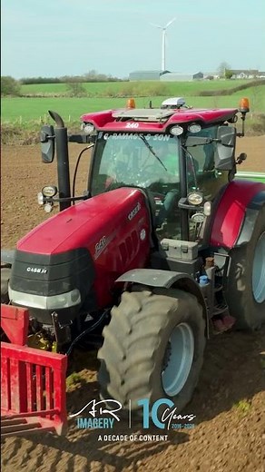 Case IH Puma 240 CVX Spring Sowing with AMAZONE Drill