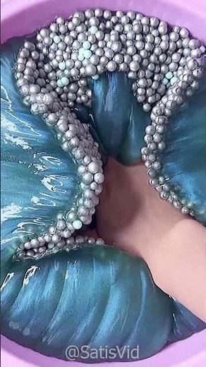 Relaxing Slime ASMR | Dive into Satisfying Sounds & Colors ✨