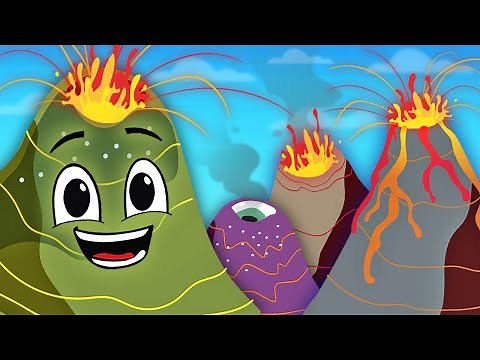 Learn About Different Types Of Volcanoes | Earth Science Song For Kids | KLT