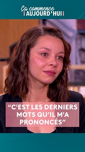 1.9M views · 10K reactions | Julia vient rendre hommage à sa grand-mère qui s’est occupée d’elle après le décès de ses parents. Sa mère a été emportée par une dépression du post-partum quand Julia avait 10 mois, puis son père d’un cancer du rein lorsqu’elle avait 11 ans. "Orphelines, c'est un être très cher qui les a recueillies" à 13h50. | Ça commence aujourd'hui | Facebook