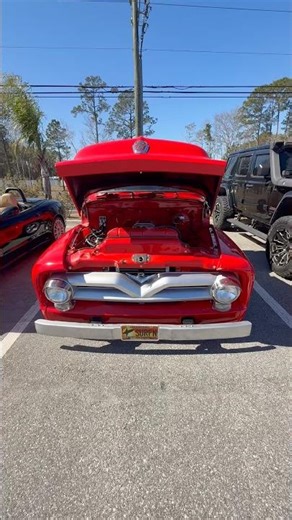 1955 Ford F-100 Truck!! #automobile #ford #viralshort
