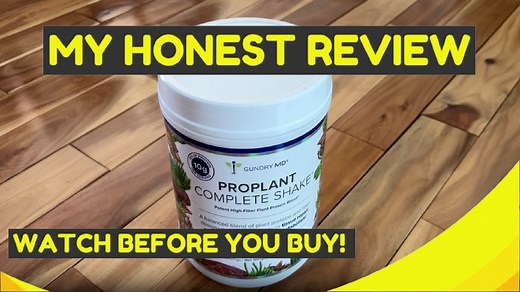 Watch Quality Plant Protein - Gundry Proplant Shake Review on Amazon Live