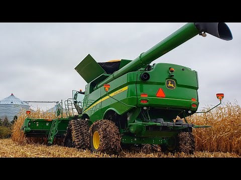 Our First Day of Corn Harvest with the S780