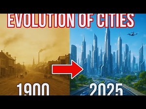 Evolution of Cities 1900 to 2025 😱 Then vs Now | Incredible Urban Transformation
