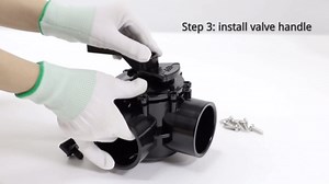 2 Inch 3 Way Positive Non-Lube Diverter Valve Replacement for 4717 Valve, Used for Pools and Spas