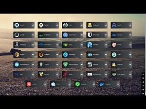 Красивый #DASHBOARD HeimDall для сервисов (сайтов)