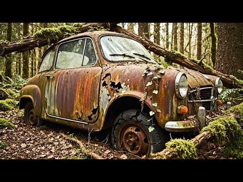 Found Abandoned Classic Car in the Forest After 40 Years | Full Rust Restoration