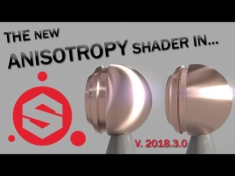 New Anisotropy Shader in Substance Painter!