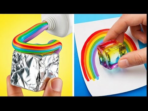 24時間描画チャレンジ: あなたはできますか？ 学校のトリックと面白いアイデア