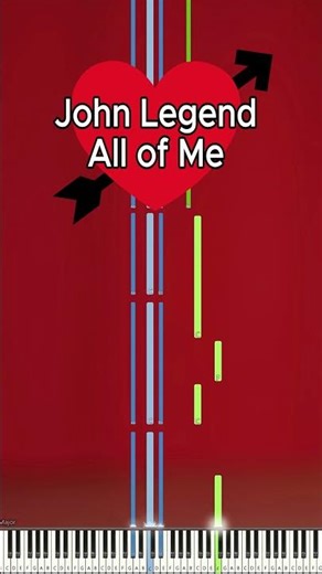 John Legend - All of Me - Piano