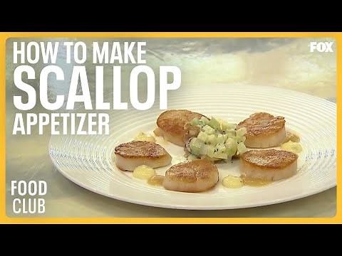 How To Make The Scallop Appetizer With Chef Christina Wilson | Hell's Kitchen