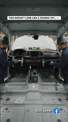 This Doesn’t Even Look Like a Tacoma Yet… 👀🔥 | 2027 Toyota Tacoma Dashboard Build#ToyotaTacoma