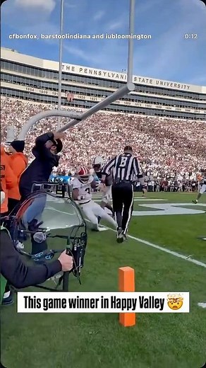 IU Game Winning Touchdown Vs Penn State 🤯