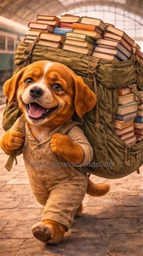 Poor Puppy Only Read The Book #moralmelodykids088