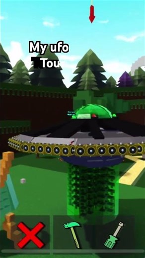 My ufo in build a boat for treasure