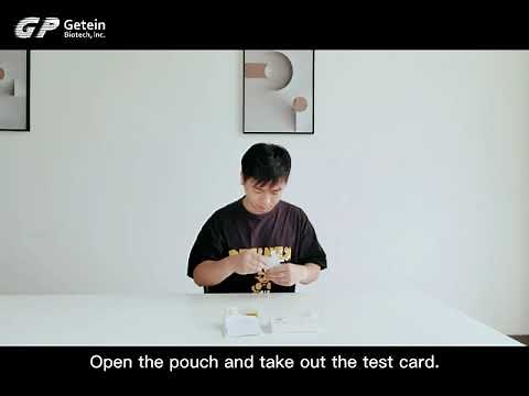 One Step Test for SARS-CoV-2 Antigen (Colloidal Gold) (Saliva) Operation Guide for Self-Test