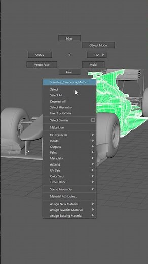 Objetos verdes en Autodesk Maya?? Prueba esto